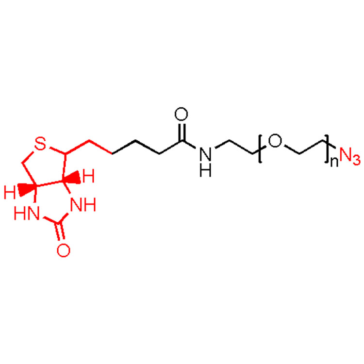 Biotin-PEG-Azide，Biotin-PEG-N3，MW：3400